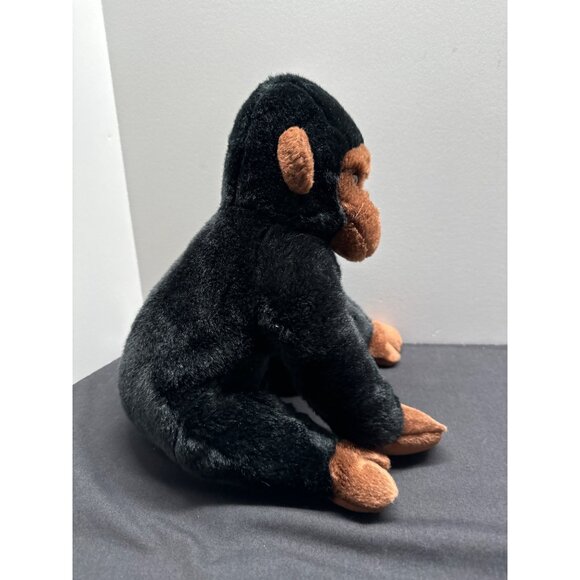 Ty Beanie Buddies 1999 Congo Monkey 11" Plush Toy Black Brown Pellets - Picture 2 of 8